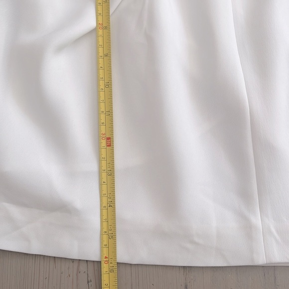 🆕 ALC Zoey Cut Out Mini Dress In White Size 10 - Picture 12 of 14